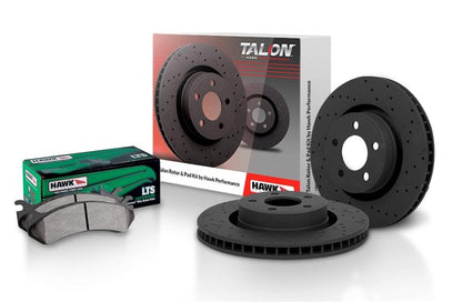 Hawk Rotors and Pad Kit HKC4406568Y Rear Chevy 1500 2008-13