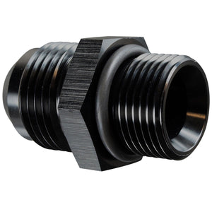 ICT Billet LS Truck Turbo Oil Drain Pan Adapter -10AN Hose to Oil Pan
