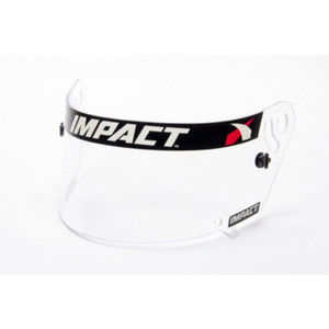 Impact Racing Shield - Vapor / Charger / Draft - Clear Anti-Fog
