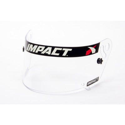 Impact Anti-Fog Helmet Shield - Vapor / Charger / Draft (Clear)