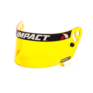 Impact Racing Shield - Vapor / Charger / Draft - Yellow