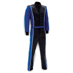 Impact Racer Suit - Black/Blue