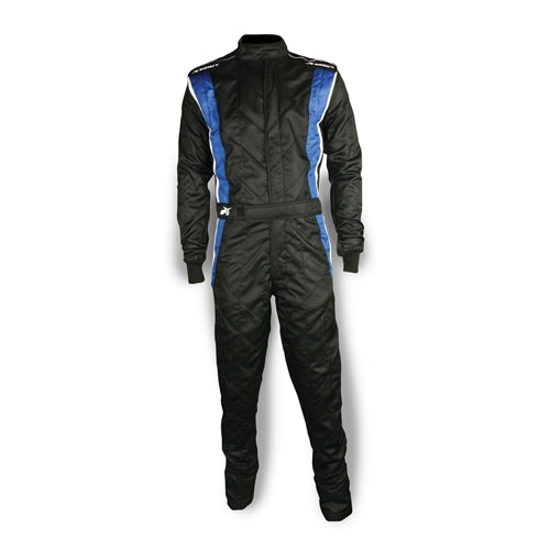 Impact Racing Phenom Race Suit Black/Blue
