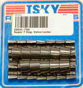 Isky Cams Super 7 Degree Valve Locks 11/32" +.50