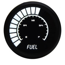 Intellitronix 2-1/16 Analog Bargraph Fuel Level Gauge, White LED