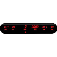 Intellitronix LED Digital Six Gauge Panel Kit w/Red LED