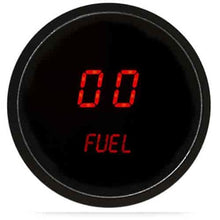 Intellitronix 2-1/16 LED Digital Fuel Gauge Programmable, Red LED