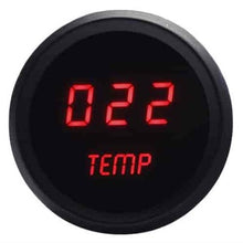 Intellitronix 2-1/16 LED Digital Water Temp Gauge 18-255 Degrees, Red LED