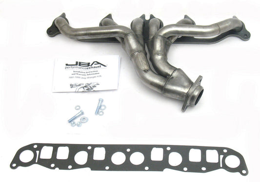 JBA Performance Exhaust Headers - 91-99 Jeep Wrangler 4.0L 1526S