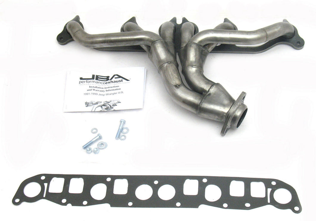 JBA Performance Exhaust Headers - 91-99 Jeep Wrangler 4.0L 1526S