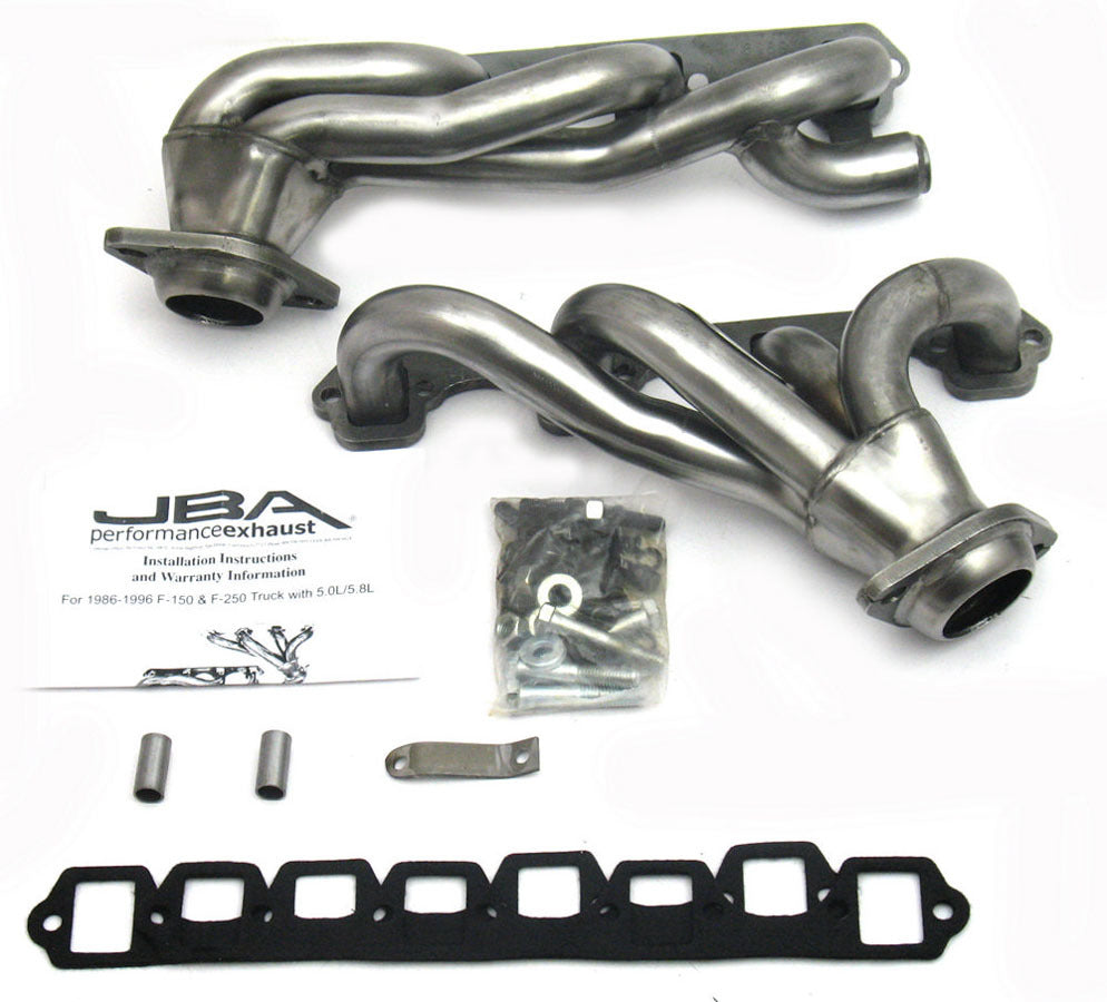 JBA Performance Exhaust Exhaust Header Set - SBF 5.8L 86-96 Truck 1628S