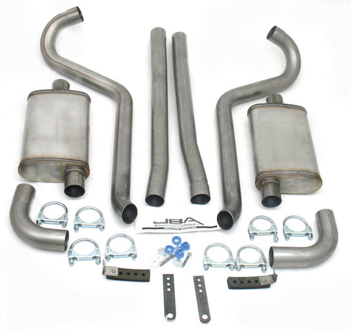 JBA Performance Exhaust Exhaust System w/Turndws - 67-70 Mustang 40-2650