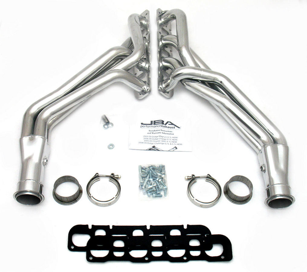 JBA Performance Exhaust Headers - 08-09 6.1L Challenger (Silver) 6965SJS