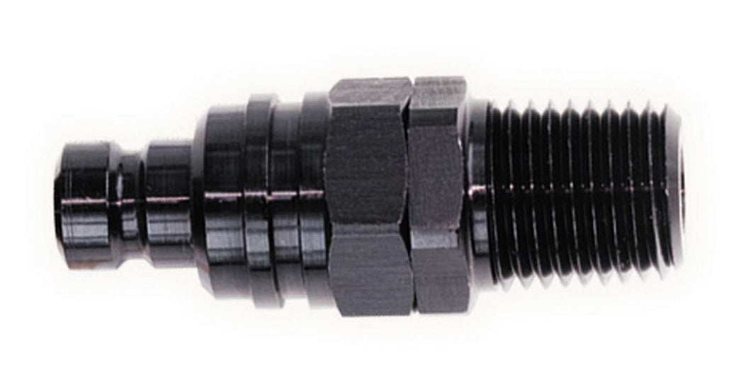 Jiffy-Tite Q/R Male 1/4in NPT Plug Black 22804