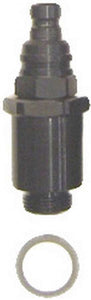 Jiffy-Tite 8AN to  9/16-24 UNEF Carb Plug Fitting 320C4