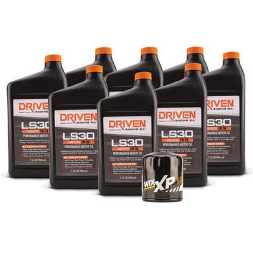 Driven LS30 Oil Change Kit for Gen IV GM L77, L99, LS3, LS7 & LSA Engines (2007-Present) w/ 8 Qt Capacity