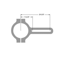 JOES 2½” Rear View Mirror Brackets Diagram