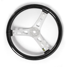 JOES 15in Lightweight Dished Steering Wheel - Rubber Coated