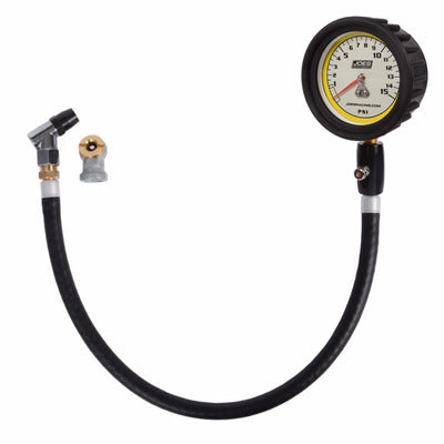 JOES Pro Tire Gauge - 0-15 psi with Hold Valve