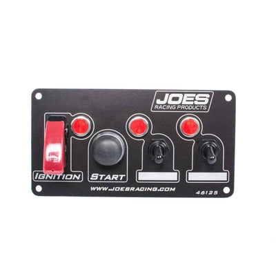 JOES Switch Panel - Ignition/Start w/2 Accessory Switches