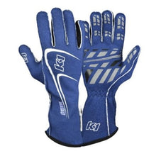 K1 RaceGear Track 1 Race Gloves Blue