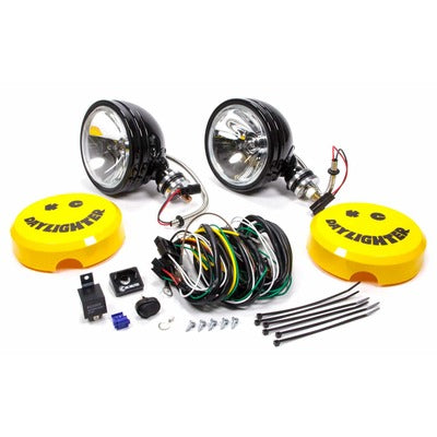 KC HiLiTES 6" Black Steel Daylighter Spot Light Kit 238