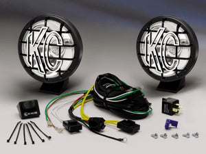 KC HiLiTES Apollo Pro 5in Driving Beam Halogen Light Kit 451