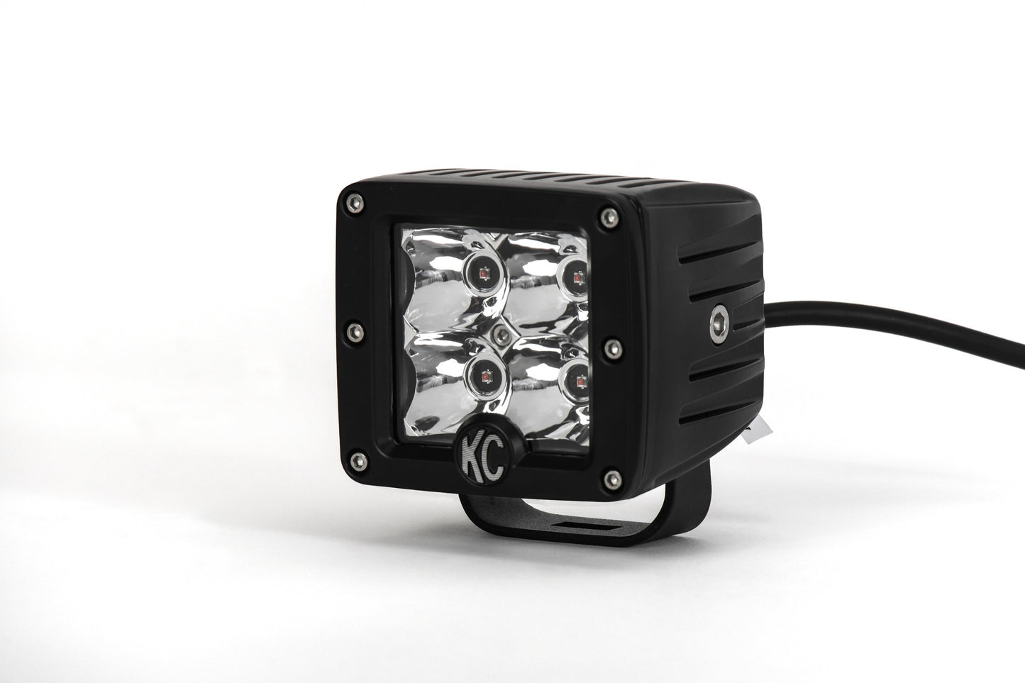 KC HiLiTES C3 LED 3" Amber Spot Light 315 (Pair)