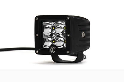 KC HiLiTES C3 LED 3" Amber Spot Light 315 (Pair)