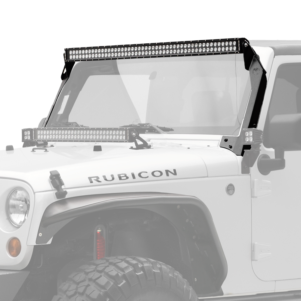 KC HiLiTES C50 50" LED Light Bar 366 - Jeep JK