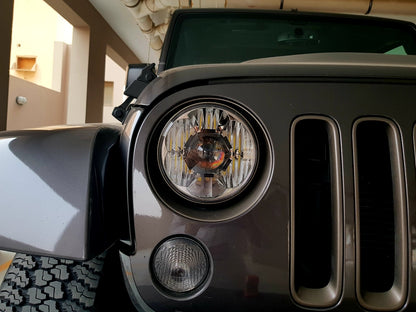 KC HiLiTES Gravity LED Pro Headlights 42341 - 07-18 Jeep JK