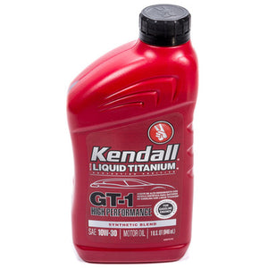 Kendall GT-1 Synthetic Blend Oil - 10W30