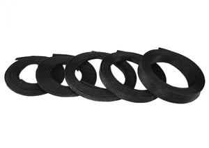 Keep It Clean Black Ultra Wrap Wire Loom Variety Pack - 50 Ft