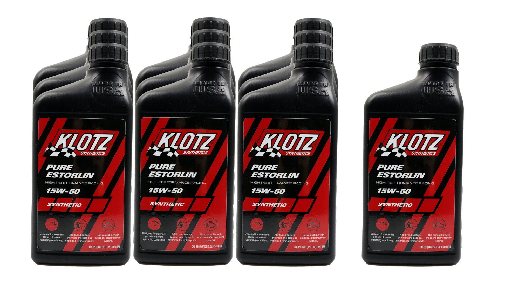Klotz Pure Estorlin Synthetic Oil 15w50 (Case)