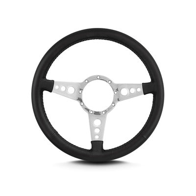 Lecarra Mark 4 GT Polished Steering Wheel w/Black Wrap 42201 Lecarra Mark 4 GT Polished Steering Wheel w/Black Wrap 42201