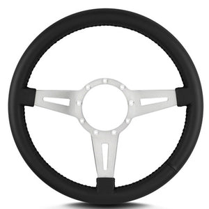 Lecarra Mark 4 Steering Wheel Elegante Polished w/Black Wrap 43202