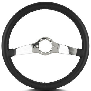 Lecarra Steering Wheel Stainless Steel Vette Two Smooth