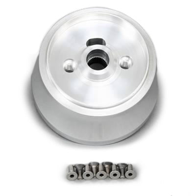 Lecarra Steering Wheel Adapter 9-Bolt 67-94 GM Black 26423