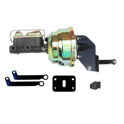 LEED Brakes 8-inch Dual Power Booster, 1" Bore Master (Zinc) A84