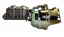 LEED Brakes 8-inch Dual Power Booster, 1-1/8" Bore Master, Side Mount Valve, Disc/Drum (Zinc)