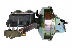 LEED Brakes Power Front Disc Brake Conversion Kit with 9" Zinc Booster