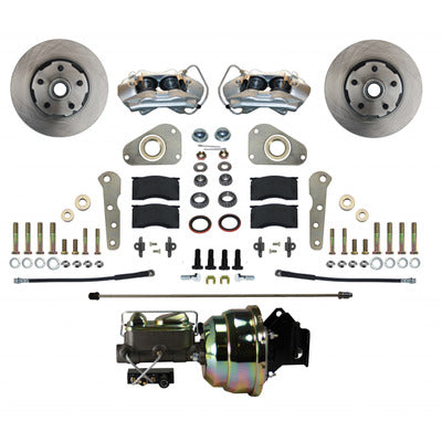 LEED Brakes Power Front Disc Brake Conversion Ford Full Size 4 Piston FC0025-8307