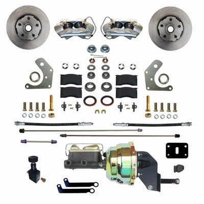 LEED Brakes Power Front Disc Brake Conversion Kit Mopar B & E Body FC2002-8405