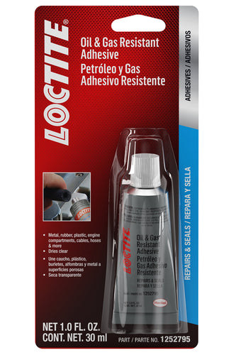 Loctite Oil & Gas Resistant Adhesive 30ml Tube 1252795