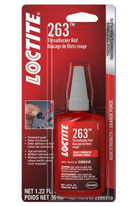 Loctite 263 Threadlocker Red  Surface Insensitive 36ml 2205310