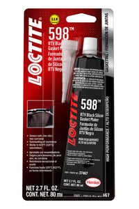 Loctite RTV 598 Black Silicone 80ml/2.7oz 491985