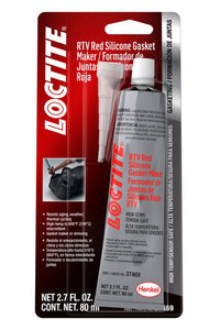 Loctite RTV Red Silicone Sensor Safe 80ml/2.7oz 492001