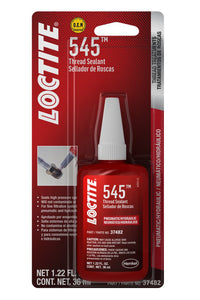 Loctite Thread Sealant 545 36ml/ 1.22oz Pneumatic/Hydrlic 492145