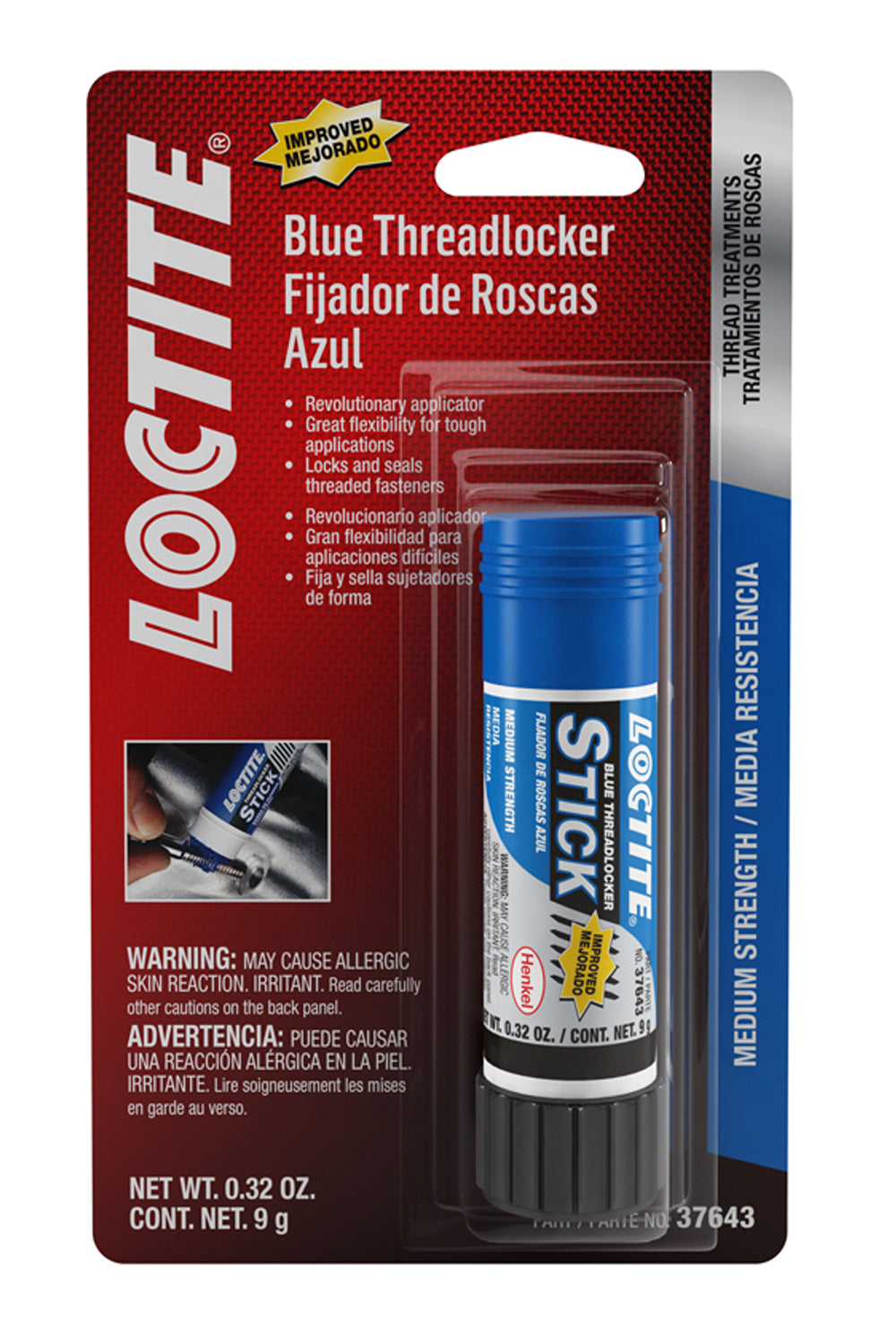 Loctite Threadlocker Blue Stick 9g/.30oz 506166