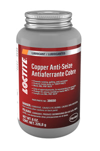 Loctite Copper Anti Sieze Brush Top Can 8oz 555336
